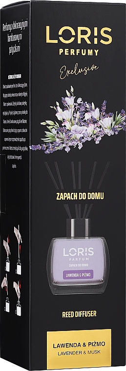 Lavender & Musk Reed Diffuser - Loris Parfum Reed Diffuser Lavender & Musk — photo N1