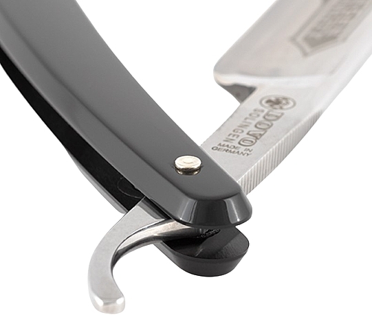 Straight Razor, black - Dovo Straight Razor 5/8" Black — photo N4