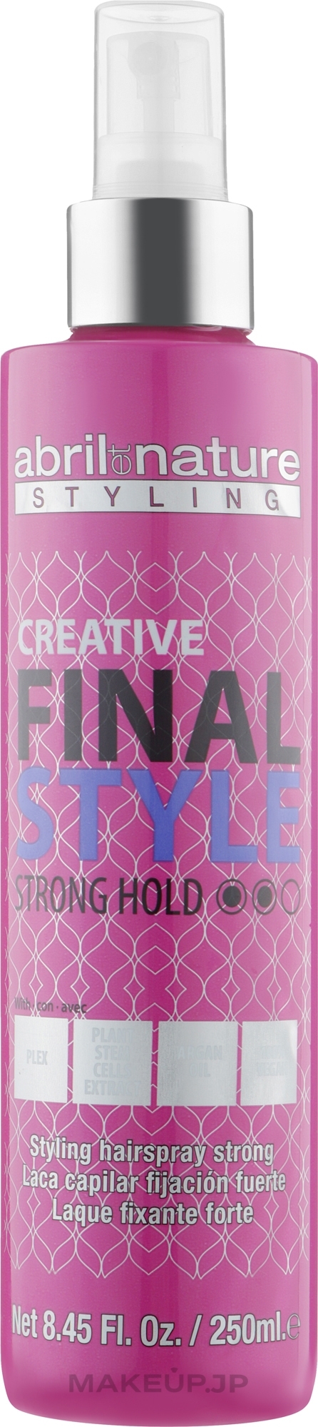 Hair Spray - Abril et Nature Advanced Stiyling Creative Final Style Strong Hold — photo 250 ml