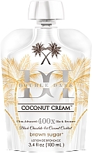 Fragrances, Perfumes, Cosmetics Solarium Cream with Ultra Dark Bronzants - Tan Incorporated Double Dark Black Chocolate Coconut Cream 400X (doypack)