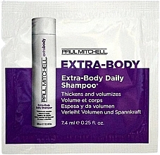 Fragrances, Perfumes, Cosmetics Volumizing Shampoo for Daily Use - Paul Mitchell Extra-Body Daily Shampoo (sample)