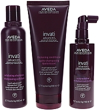 Fragrances, Perfumes, Cosmetics Set - Aveda Invati Advanced Kit 3 Pack (shm/200ml + cond/200ml + scalp/150ml)