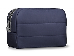 Fragrances, Perfumes, Cosmetics Quilted Classy Makeup Bag, blue - MAKEUP Cosmetic Bag Blue