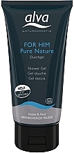 Fragrances, Perfumes, Cosmetics Shower Gel-Shampoo - Alva For Him Pure Nature Shower Gel