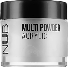 Fragrances, Perfumes, Cosmetics Acrylic Powder, transparent - NUB Acrylic Multi Powder Clear