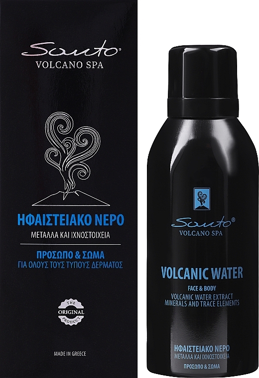Volcanic Face & Body Water - Santo Volcano Volcanic Water Face & Body — photo N1