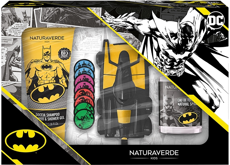 Naturaverde Batman - Set (edt/30ml+sh/gel/100ml+acc) — photo N1