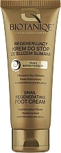 Fragrances, Perfumes, Cosmetics Repairing Foot Cream with Snail Mucin - Unice Biotaniqe Snail Regenerating Foot Cream