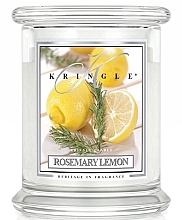 Fragrances, Perfumes, Cosmetics Scented Candle in Glass - Kringle Candle Rosemary Lemon