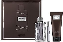 Abercrombie & Fitch First Instinct - キット (edt/100ml + edt/15ml + sh/gel/200ml)	 — photo N2