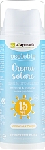 Fragrances, Perfumes, Cosmetics Face & Body Sun Protection Cream - La Saponaria Osolebio Cream Spf15