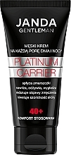 Fragrances, Perfumes, Cosmetics Men Anti-Wrinkle Cream 40+ - Janda Gentleman Platinum Carrier 