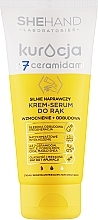 Fragrances, Perfumes, Cosmetics Regenerating Hand Cream Serum - SheHand Treatment with 7 ceramides