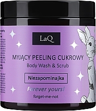 Fragrances, Perfumes, Cosmetics Body Peeling "Forget-Me-Not" - LaQ Body Scrub&Wash Peeling
