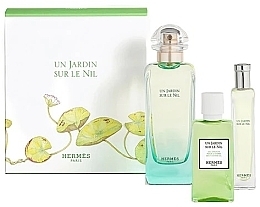 Fragrances, Perfumes, Cosmetics Hermes Un Jardin sur le Nil - Set (edt/100ml + edt/15ml + sh/gel/40ml)