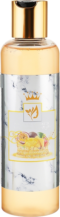 Natural Shower Gel "Mango & Passion Fruit" - Enjoy & Joy Eco Mango and Passionfruit Shower Gel — photo N1