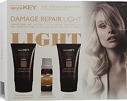 Hair Recovery Set, lightweight formula - Saryna Key Damage Repair (mask/40ml + shm/40ml + oil/10ml) — photo N1