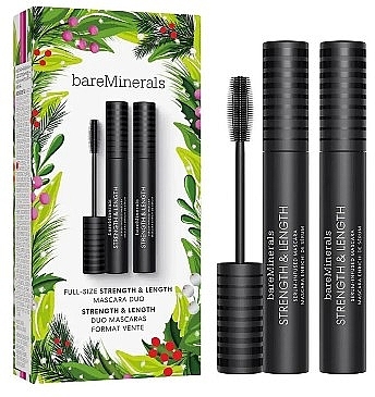 Bare Minerals Strength & Length Serum-Infused Mascara - Set — photo N1