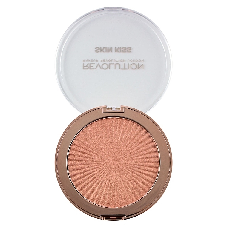 Face Highlighter - Makeup Revolution Skin Kiss — photo N3