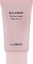 Calamine Sun Cream - The Saem Eco Earth Power Pink Sun Cream — photo N5
