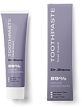 Fragrances, Perfumes, Cosmetics Antibacterial Toothpaste "Total Guard" - Dr.Blanc Toothpaste Grey