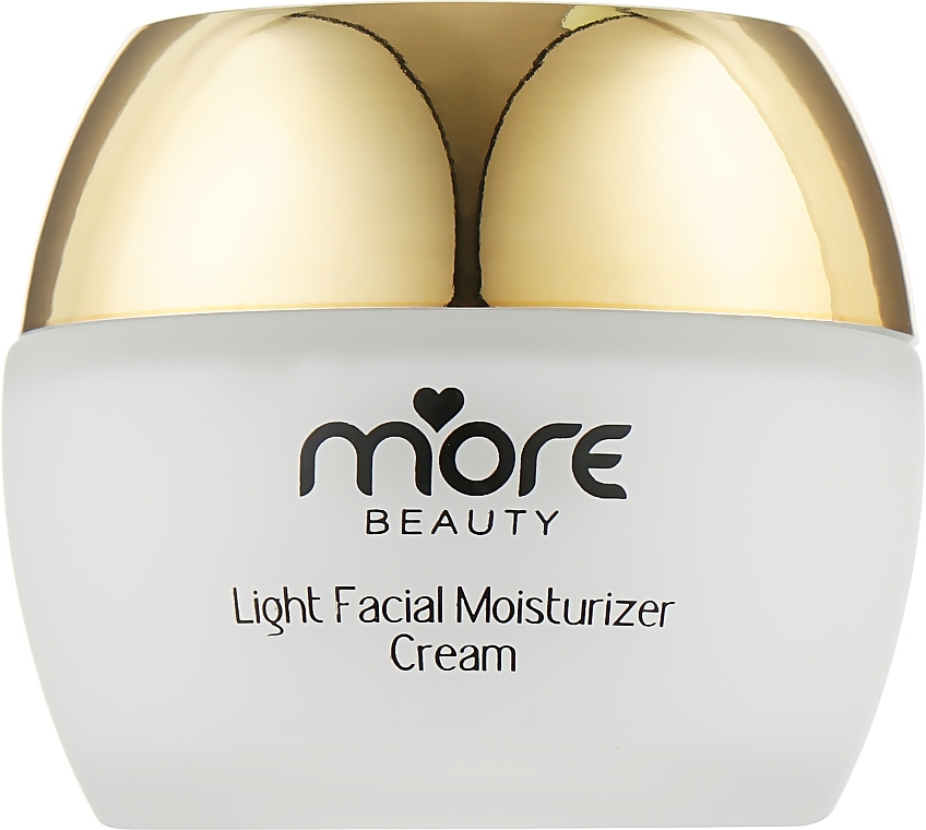 Aloe Vera & Chamomile Light Face Cream for Oily Skin - More Beauty Dead Sea Minerals Cream — photo N1