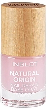 Base Coat - Inglot Natural Origin Nail Repair Base Coat — photo N1