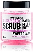 Sugar Body Scrub "Sweet Guava" - Mr.Scrubber Shugar Baby Hands Feet & Body Scrub — photo N1