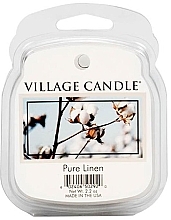 Fragrances, Perfumes, Cosmetics Scented Wax "Pure Linen" - Village Candle Pure Linen Wax Melt