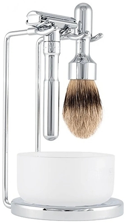 Shaving Set - Merkur Shaving Set Futur 751(razor/1pc + shaving/brush/1pc + acc/2pcs) — photo N1