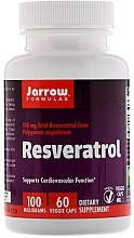 Resverat - Jarrow Formulas Resveratrol, 100 mg — photo N1