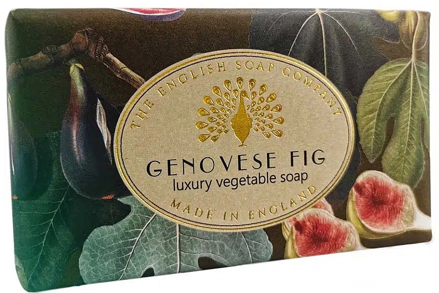 Fig Soap - The English Soap Company Vintage Collection Genovese Fig Soap — photo N1