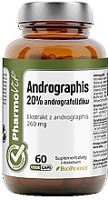 Dietary Supplement 'Andrographis 20%' - Pharmovit Clean Label Andrographis 20% — photo N1