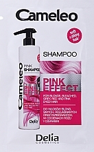 GIFT! Pink Shampoo - Delia Cosmetics Cameleo Pink Effect Shampoo (sample) — photo N3