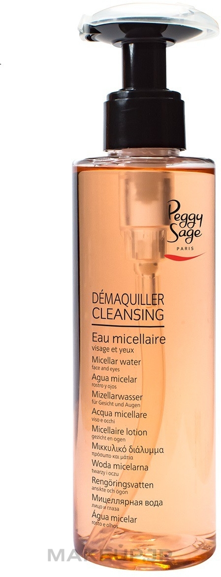 Micellar Water - Peggy Sage Demaquiller Cleansing — photo 200 ml