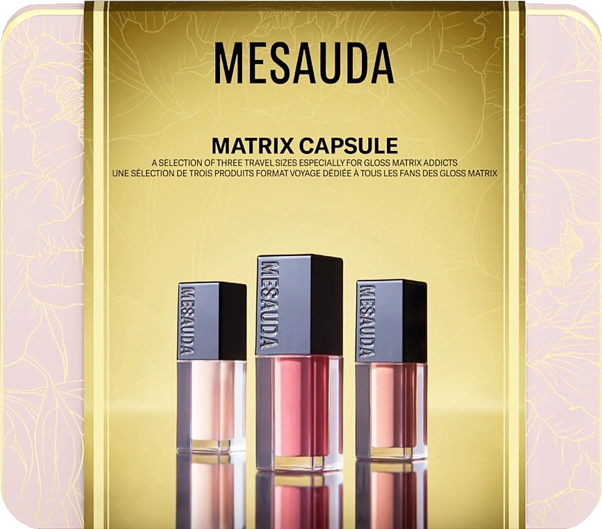 Set - Mesauda Milano Matrix Capsule Kit (l/gloss/mini/3x2ml) — photo N1