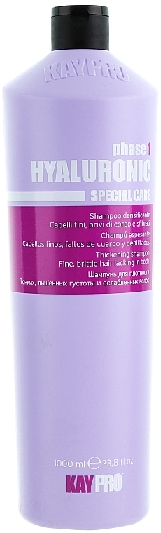 Thickening Shampoo with Hyaluronic Acid - KayPro Special Care Shampoo — photo N3