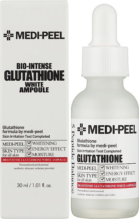 Whitening Gluthione Ampoule Serum - Medi Peel Bio-Intense Gluthione 600 White Ampoule — photo N2