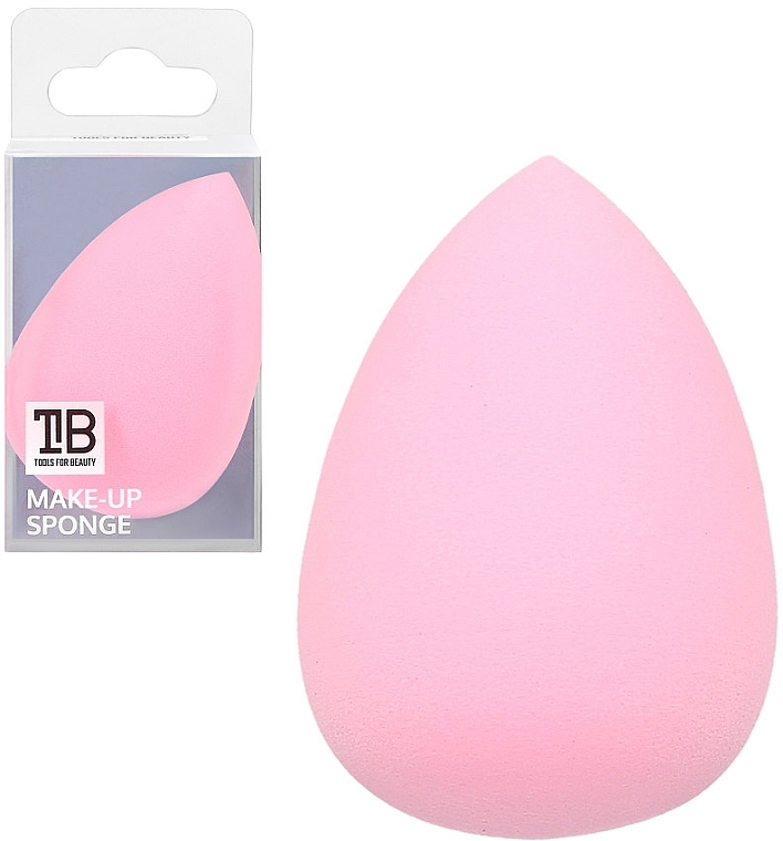 Makeup Sponge - Tools For Beauty Makeup Blending Raindrop Pink — photo N1