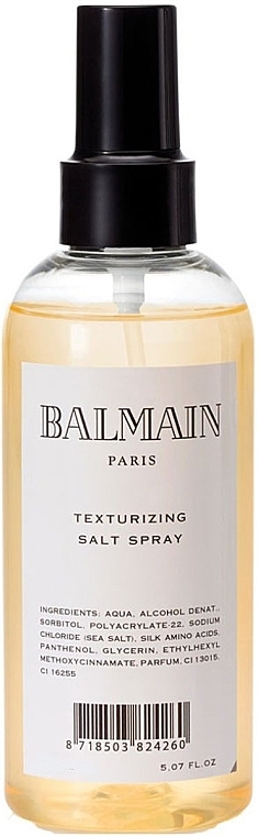 Texturizing Salt Hair Spray - Balmain Paris Hair Couture Texturizing Salt Spray — photo N1