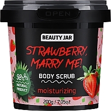 Moisturizing Body Scrub - Beauty Jar Strawberry, Merry Me! Body Scrub — photo N1