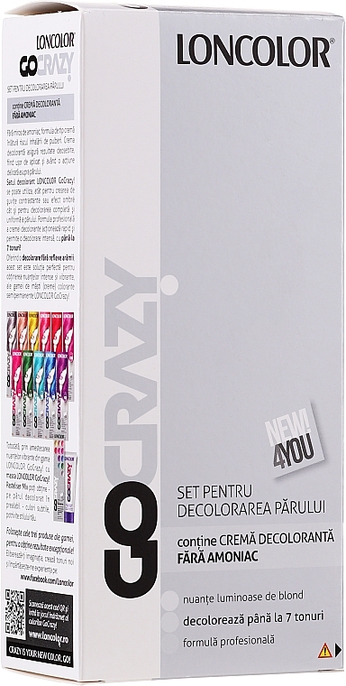 Ammonia-Free Hair Decorant - Loncolor GoCrazy — photo N1