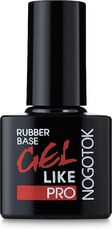 Rubber Base Coat - Nogotok PRO Gel Like Rubber Base — photo N3