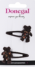 Fragrances, Perfumes, Cosmetics Hair Clips, FA-5622, brown bears 2 - Donegal