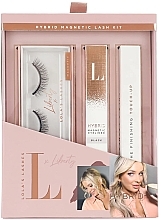 Fragrances, Perfumes, Cosmetics Lola's Lashes x Liberty Brunchin' Hybrid Magnetic Kit (eyeliner/3ml + remover/2.5ml + eyelashes/2pcs) - Set