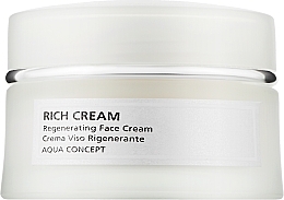 Fragrances, Perfumes, Cosmetics Rich Face Cream - Beauty Spa Aqua Concept Rich Cream Normalizing & Regenerating