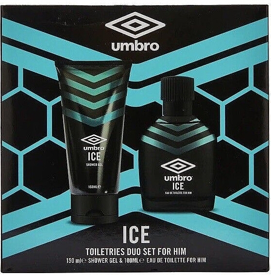 Umbro Ice - Set (edt/100ml + sh/gel/150ml) — photo N1