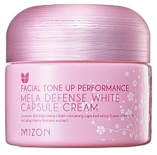 Fragrances, Perfumes, Cosmetics Whitening Face Cream - Mizon Mela Defense White Capsule Cream