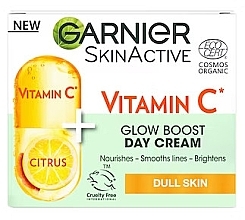 Vitaminos C Day Face Cream - Garnier SkinActive Vitamin C Glow Boost Day Cream — photo N2