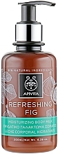 Fragrances, Perfumes, Cosmetics Moisturizing Body Milk "Refreshing Fig" - Apivita Refreshing Fig Body Milk